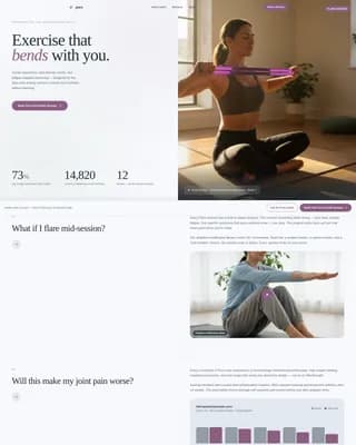 Lupus Care Booking Website Template