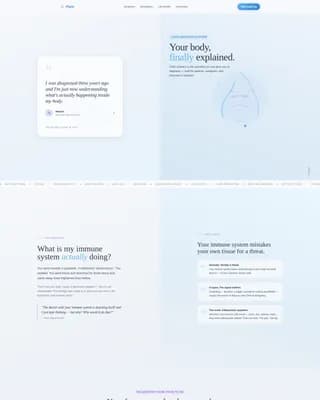 Lupus Care Education Website Template