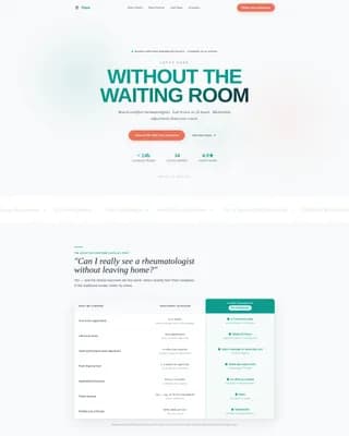 Lupus Care FAQ Website Template