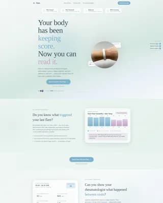 Lupus Care Professional Website Template