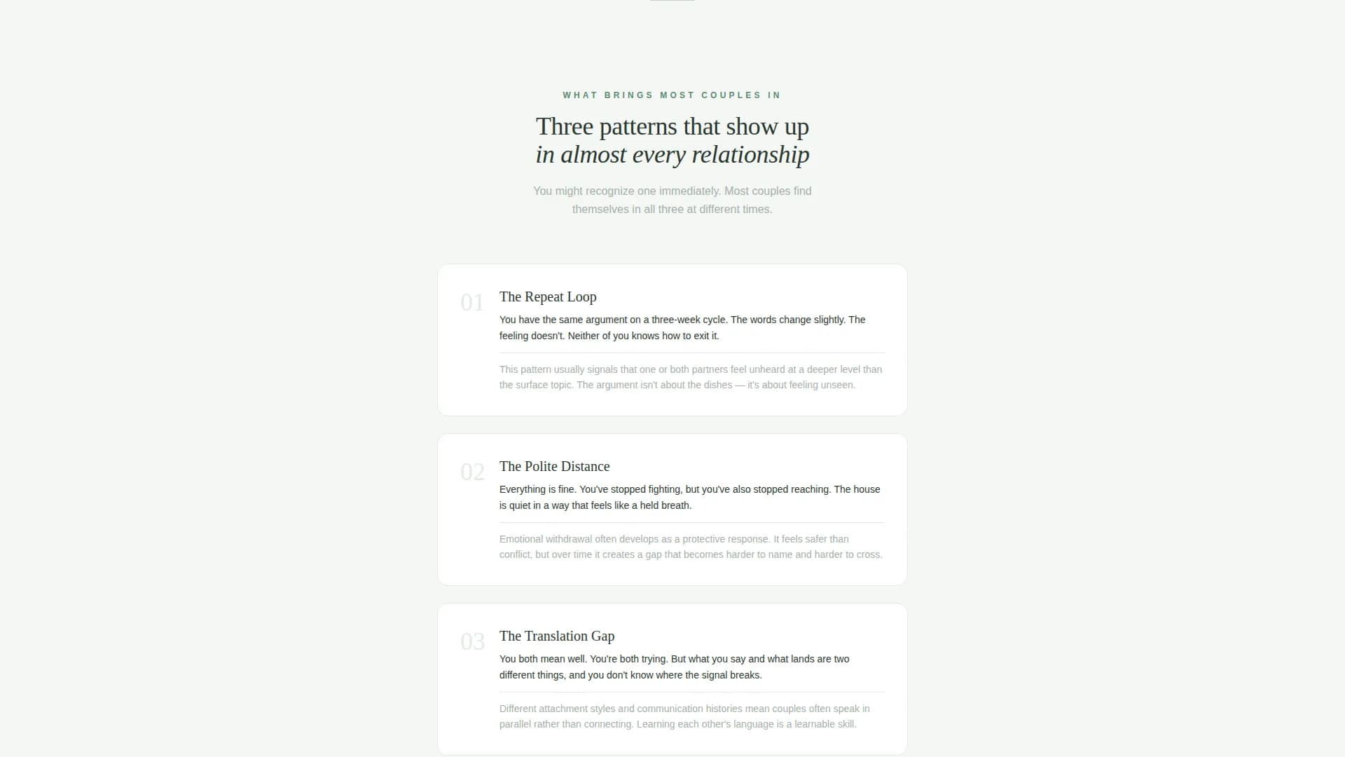 Marriage Counselor Advanced Booking Website Template