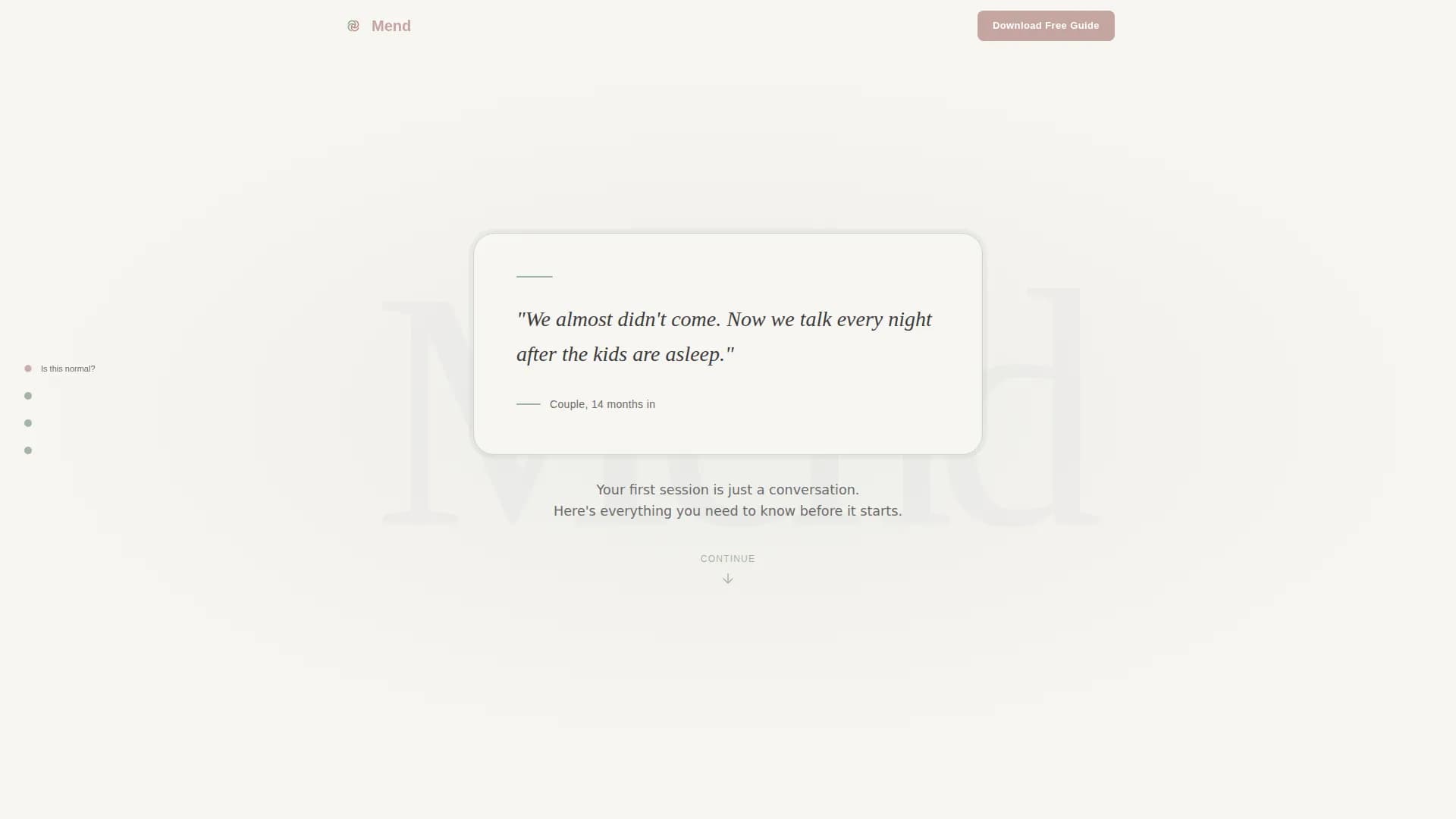 Marriage Counselor Professional Website Template