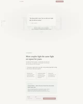 Marriage Counselor Professional Website Template