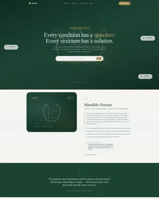 Maxillofacial Surgeon Professional Website Template