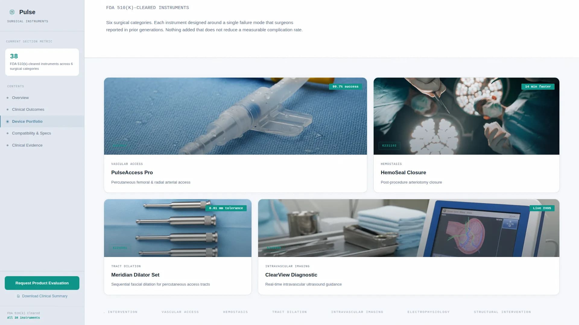 Medical Equipment & Supply Professional Website Template