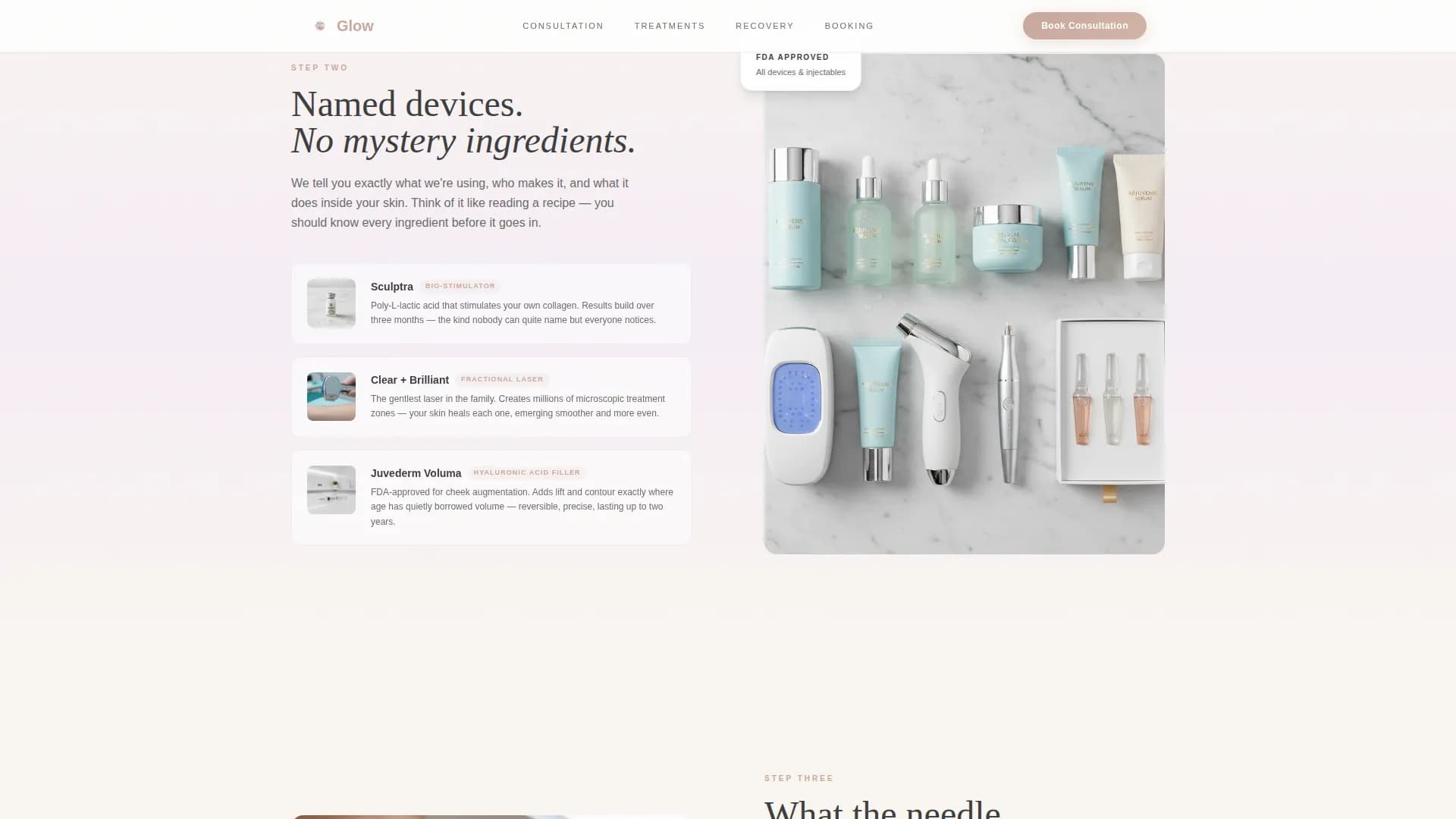 Dermatology & Skin Clinic Booking Website Template