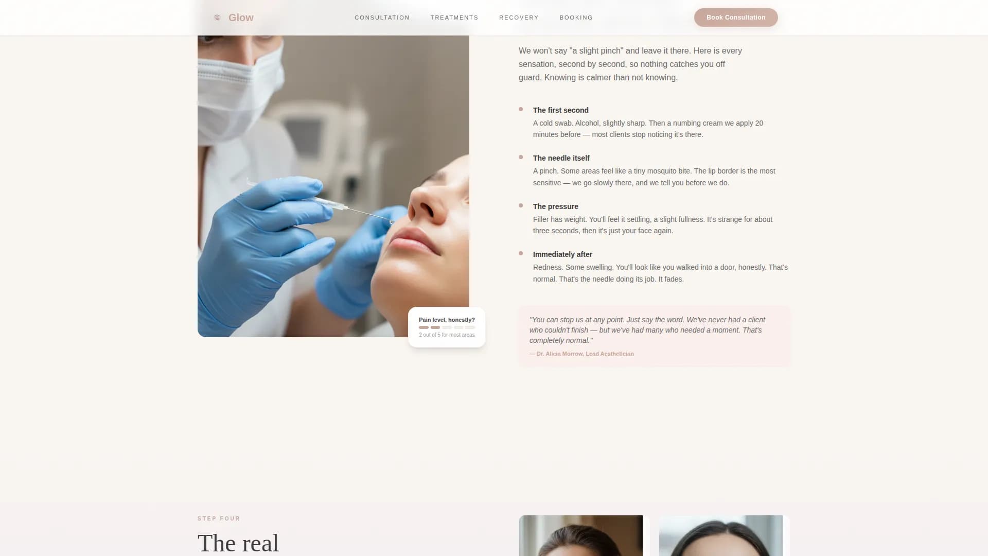 Dermatology & Skin Clinic Booking Website Template