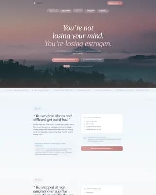Women's Health & OB-GYN Booking Website Template