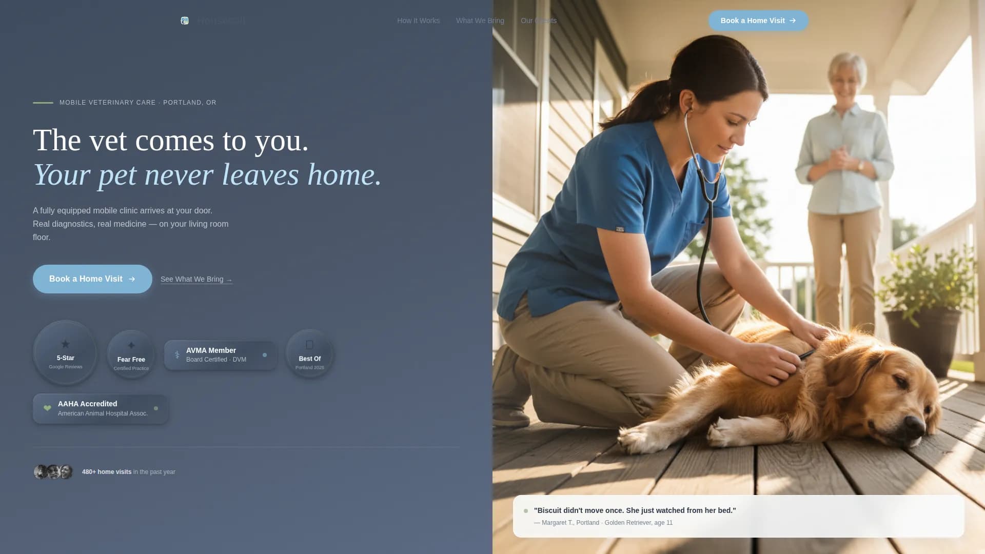 Veterinary & Animal Hospital Booking Website Template