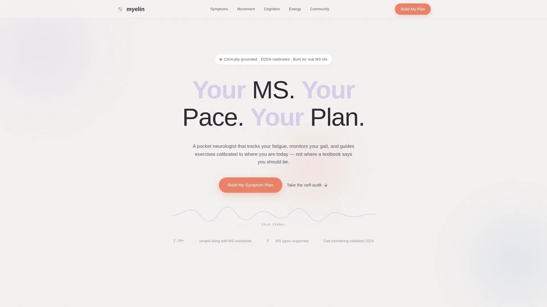 Multiple Sclerosis Care Specialist Professional Website Template