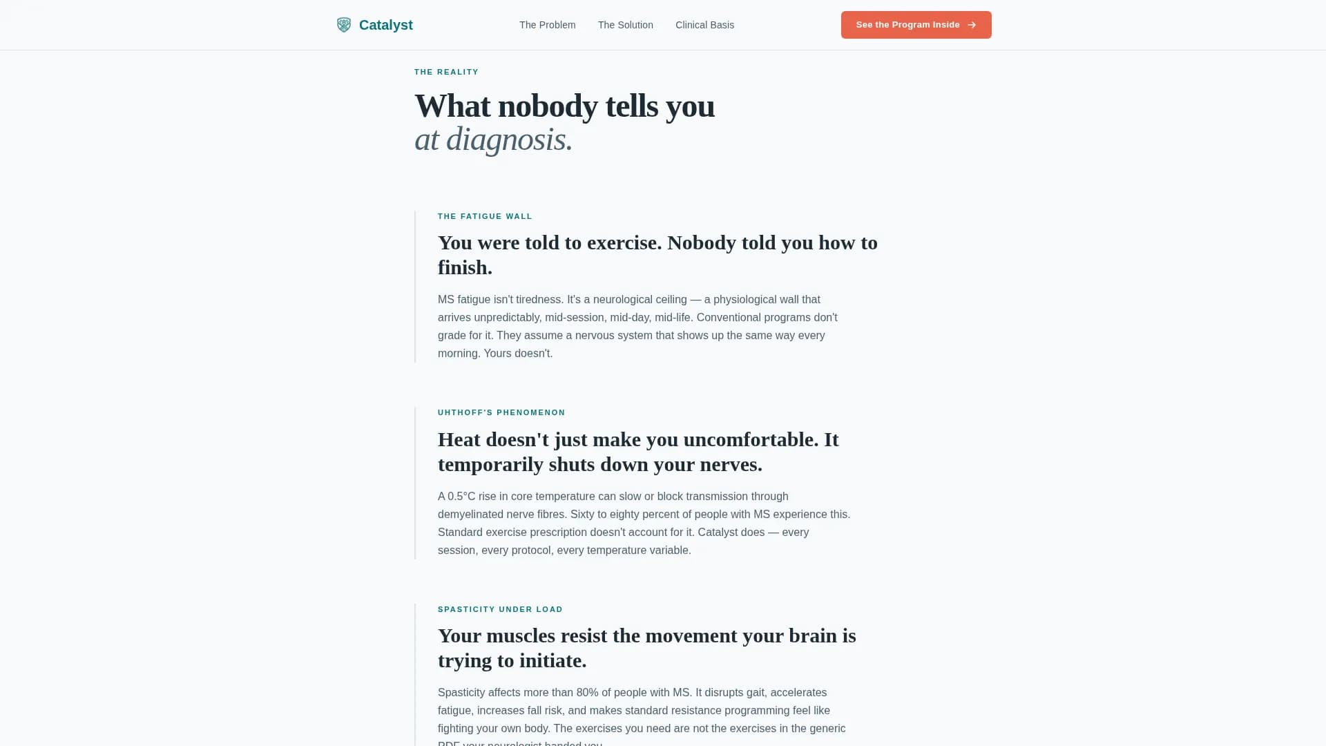 Multiple Sclerosis Care Advanced Professional Website Template