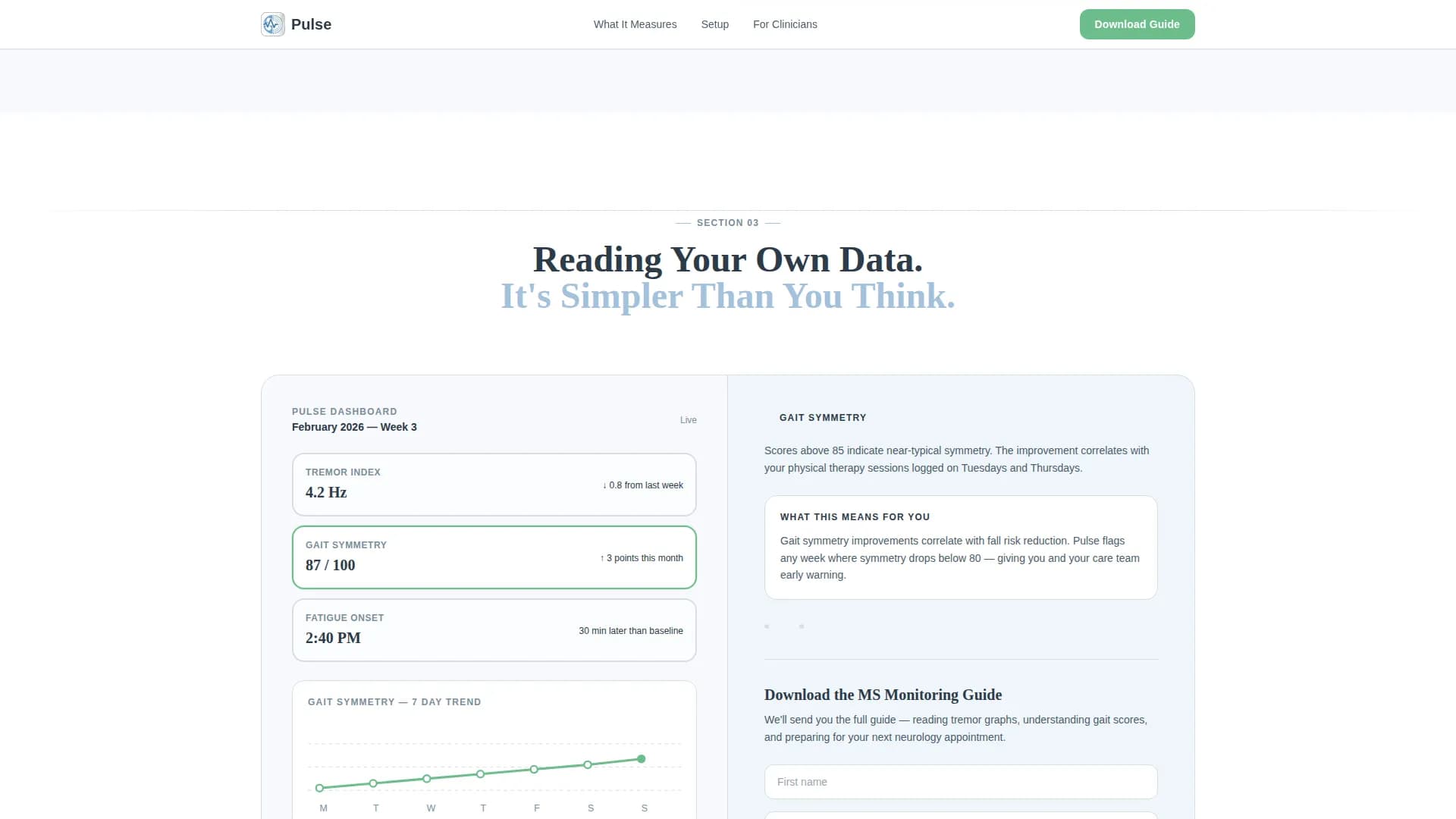 Multiple Sclerosis Care Professional Website Template