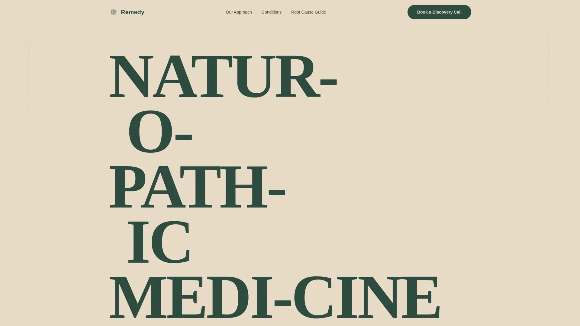 Ayurveda & Alternative Medicine Professional Website Template