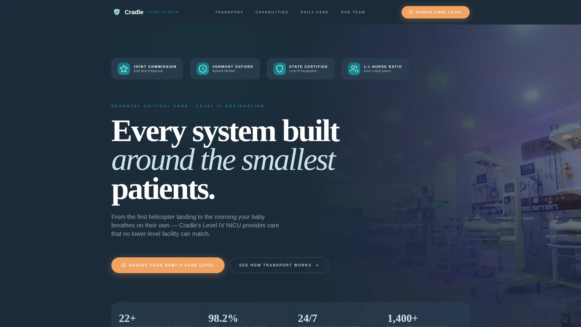 Pediatric & Child Health Professional Website Template