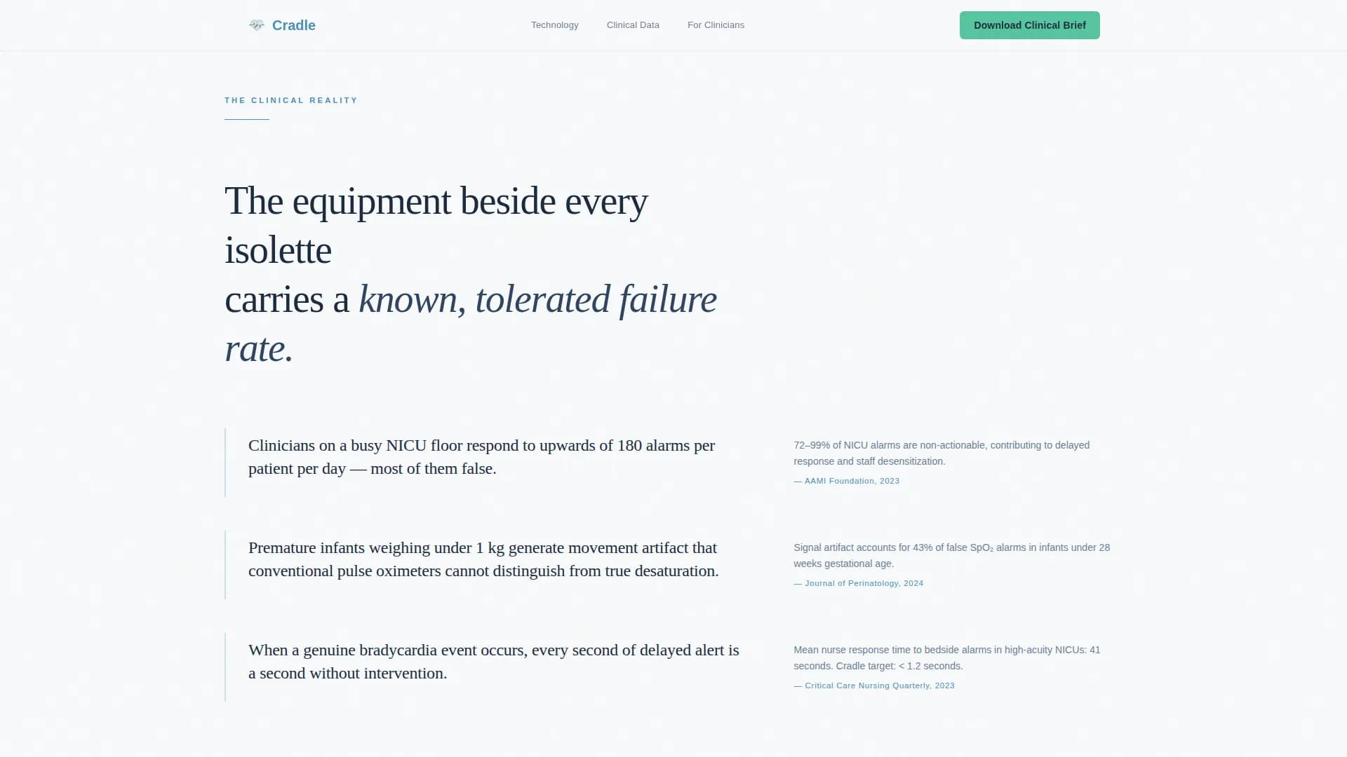 Neonatology Medicine Professional Website Template