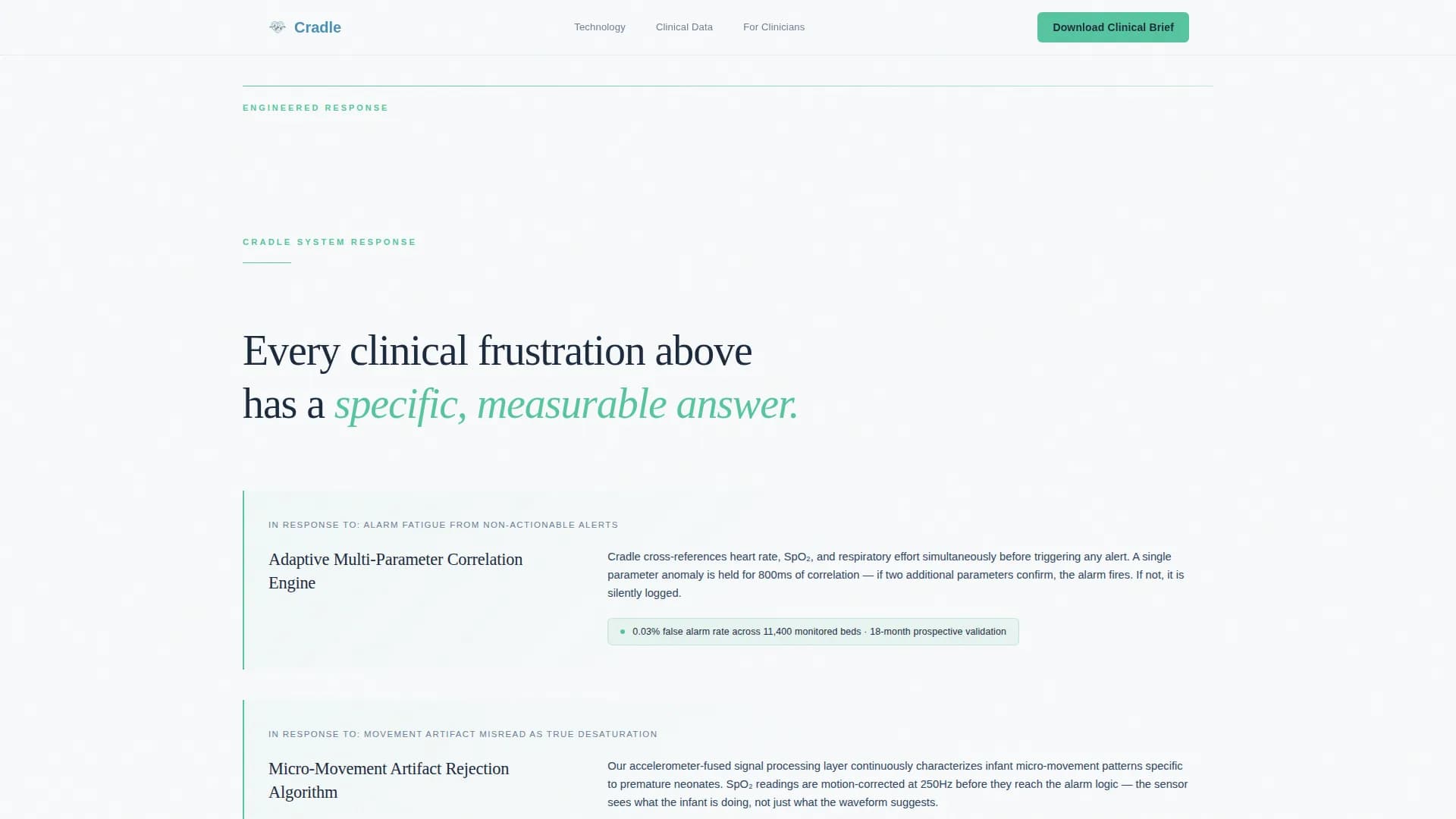 Neonatology Medicine Professional Website Template