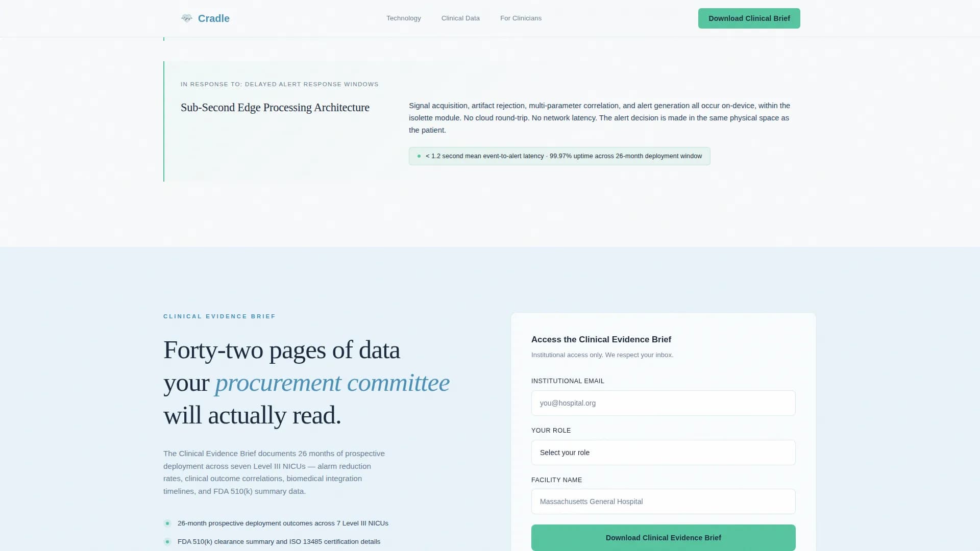 Neonatology Medicine Professional Website Template
