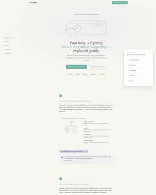 Neonatology Medicine Education Website Template