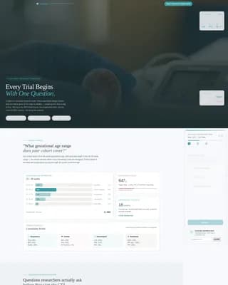 Neonatology Medicine FAQ Website Template