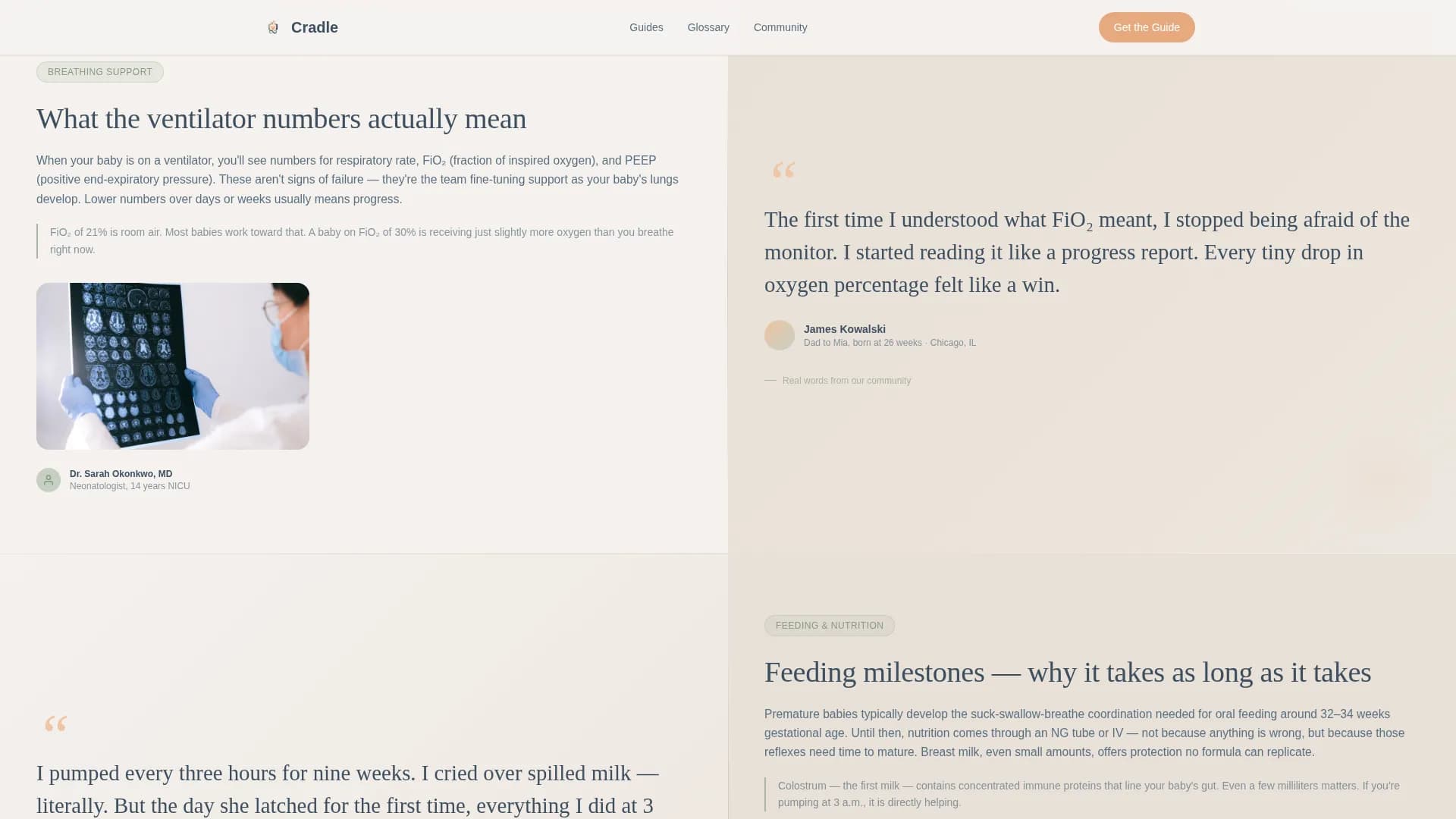 Neonatology Medicine Blog Website Template