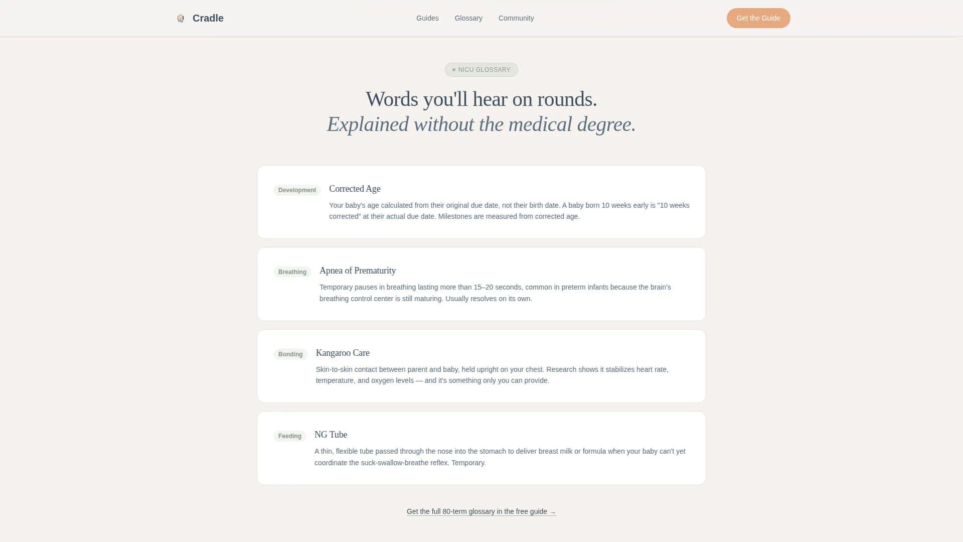 Neonatology Medicine Blog Website Template