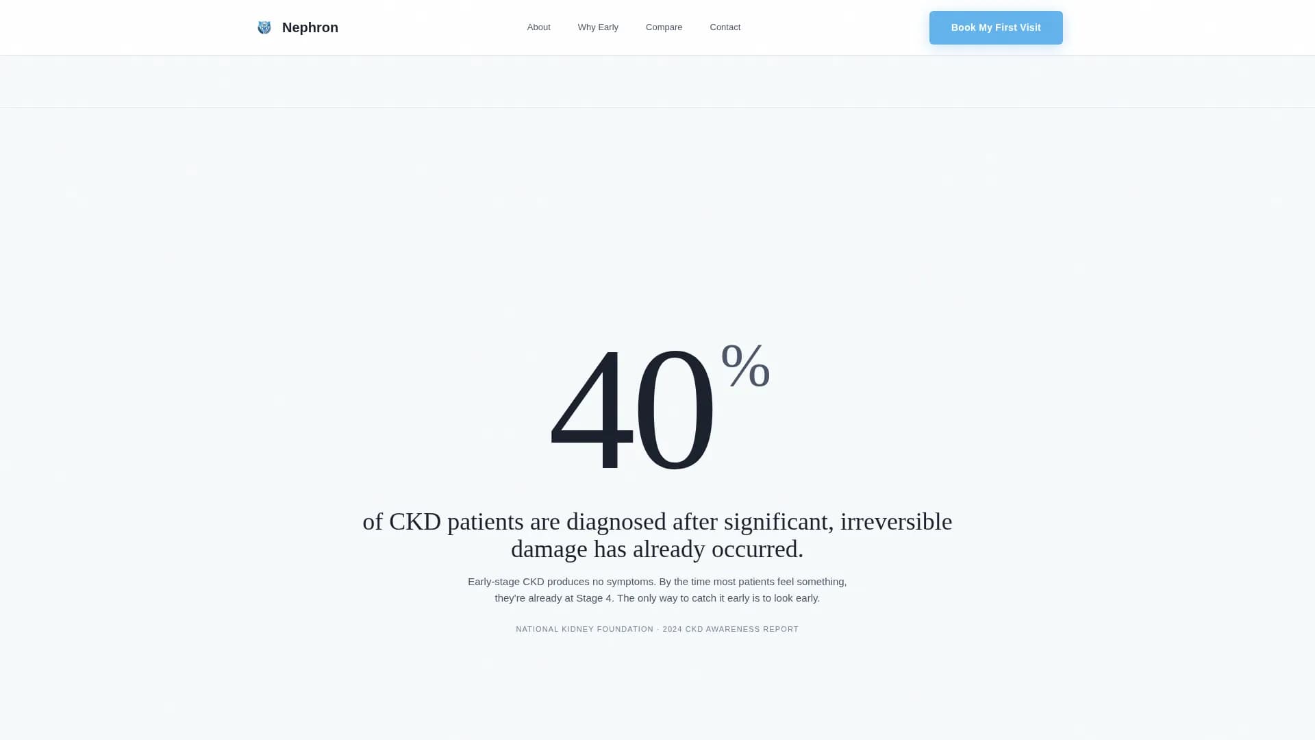 Nephrologist Booking Website Template