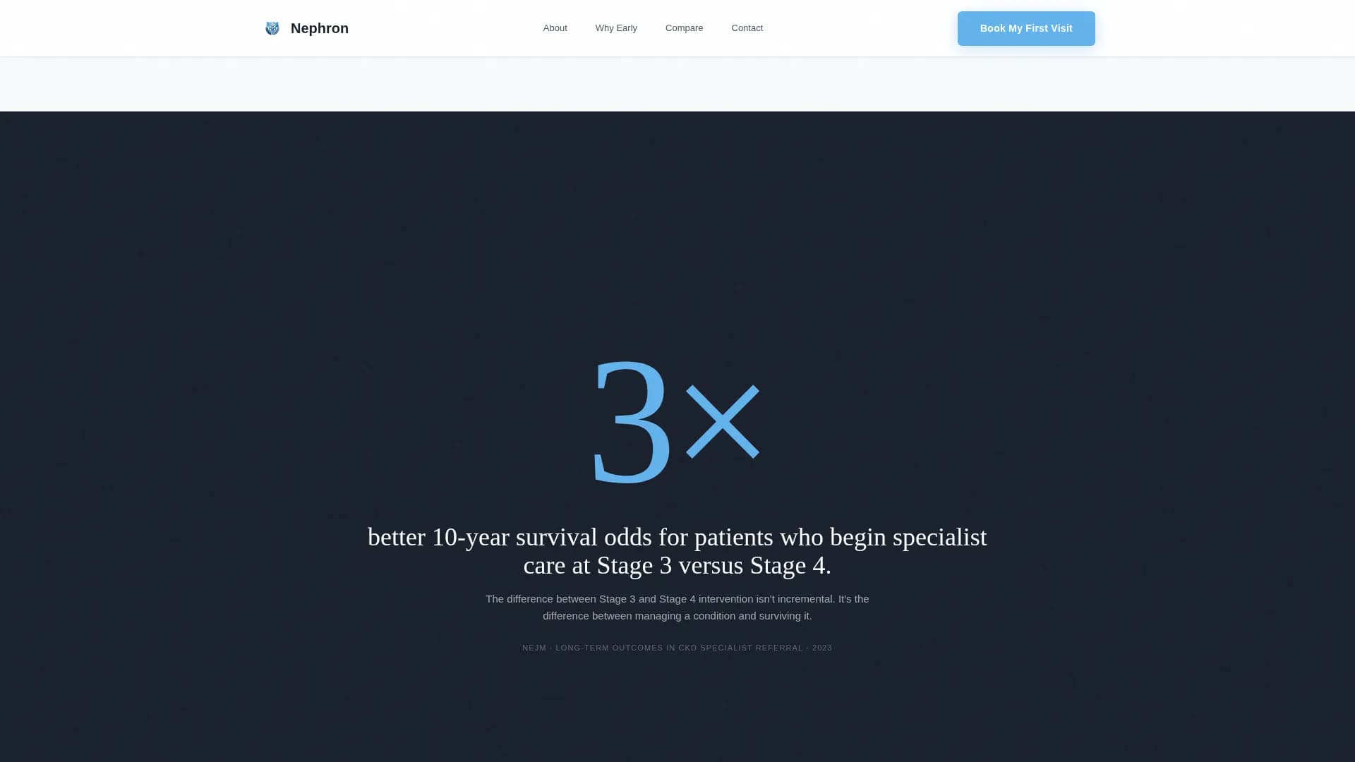 Nephrologist Booking Website Template