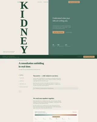 Nephrologist Complete Booking Website Template