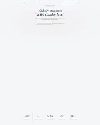 Nephrology Medicine Reviews Website Template