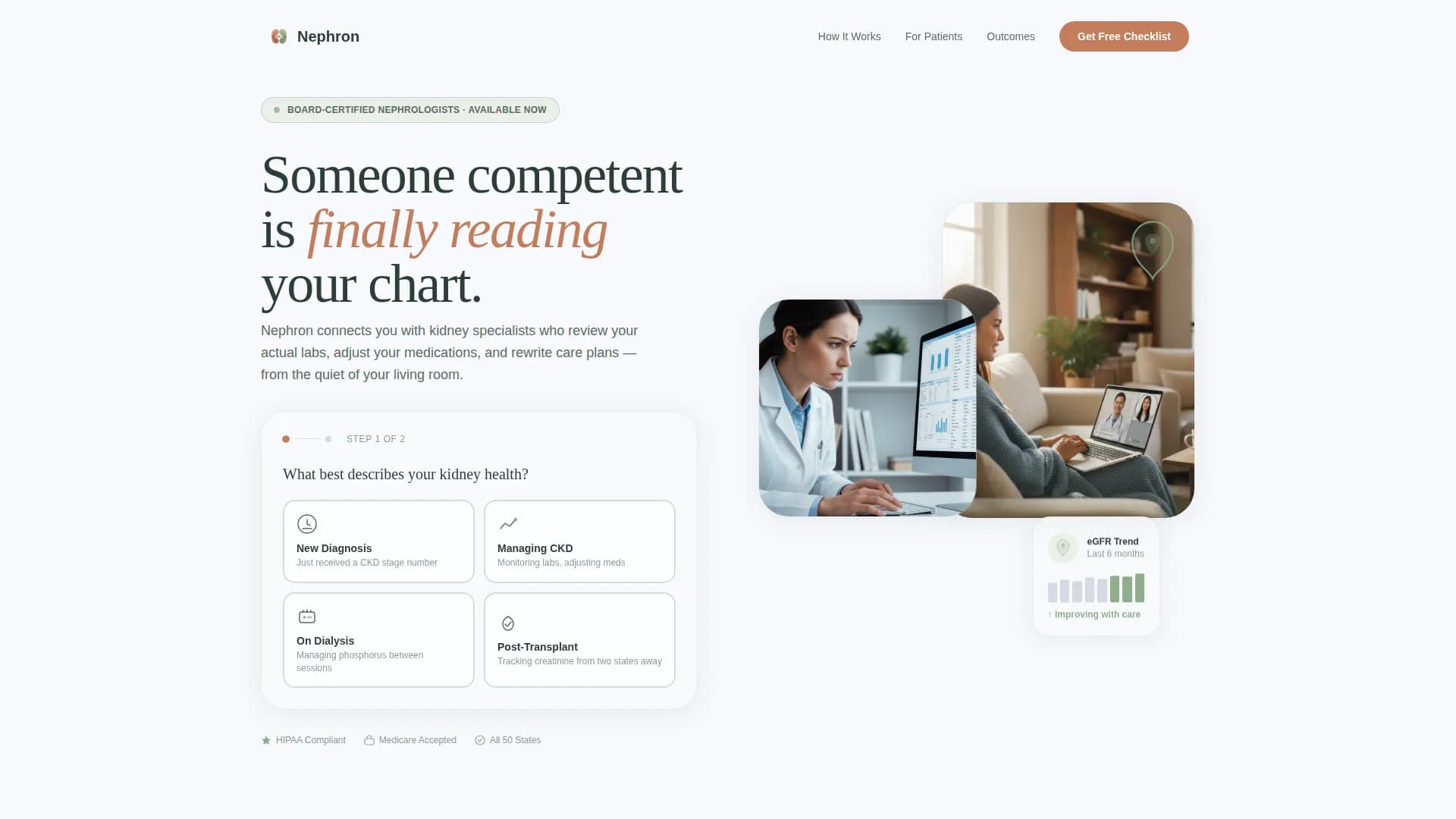 Nephrology Medicine Professional Website Template