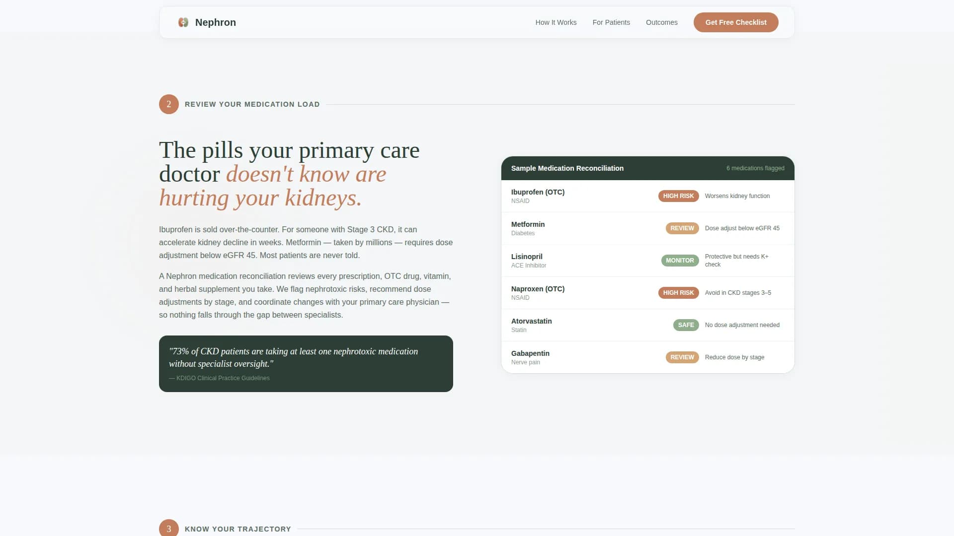Nephrology Medicine Professional Website Template