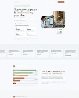Nephrology Medicine Professional Website Template