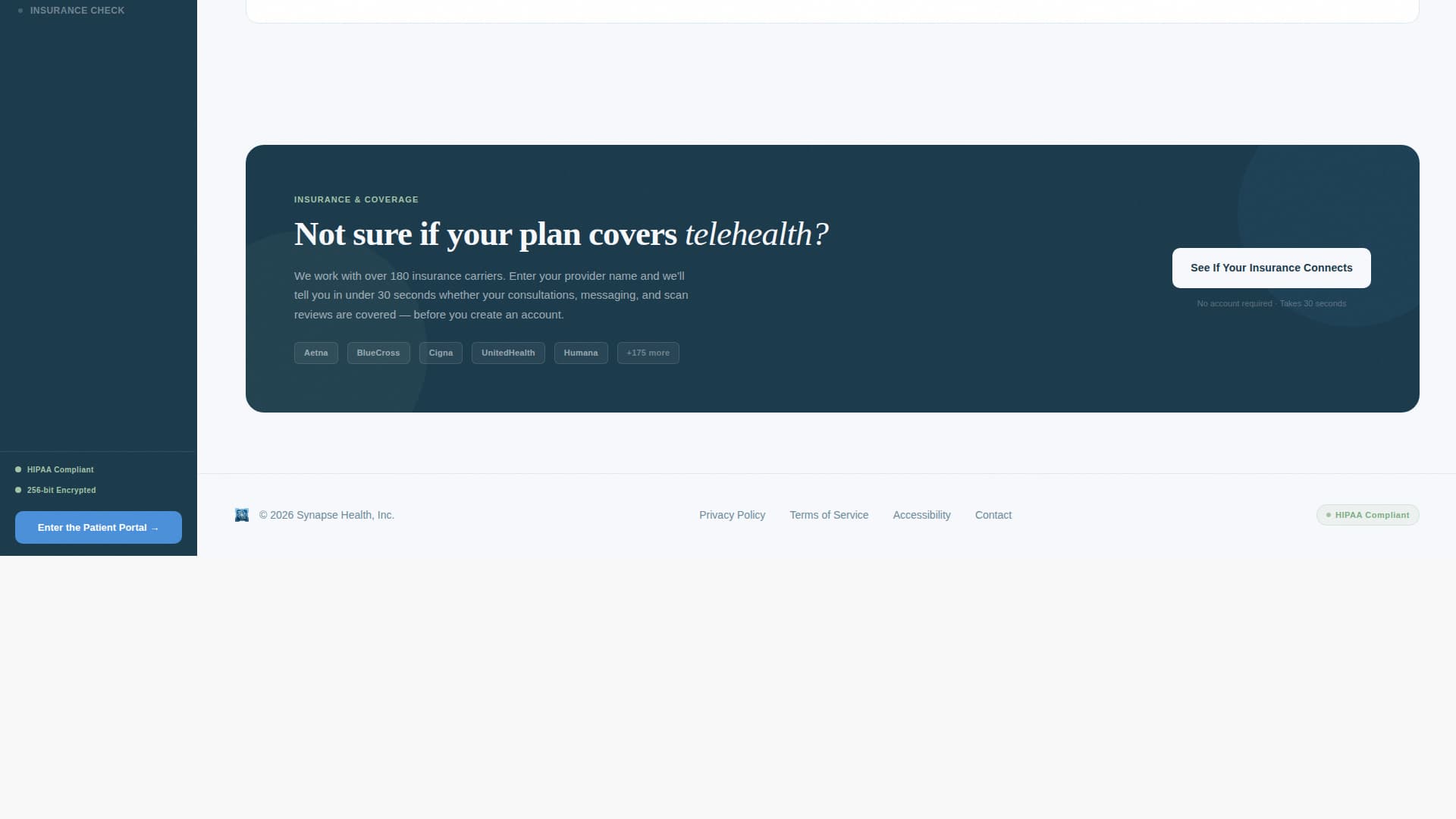 Neurologist Booking Website Template