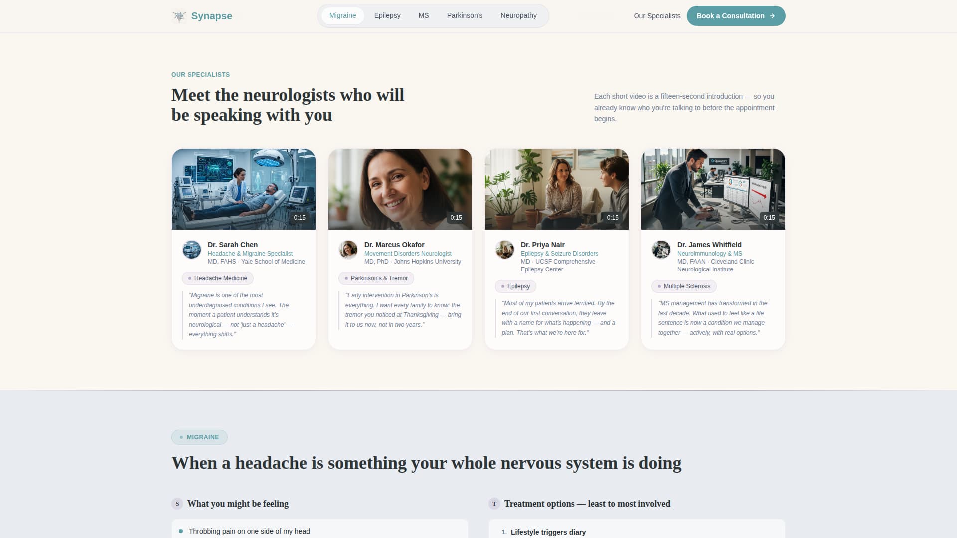 Cortex — Proven Neuroscience Landing Page Template