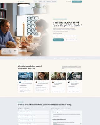 Cortex — Proven Neuroscience Landing Page Template