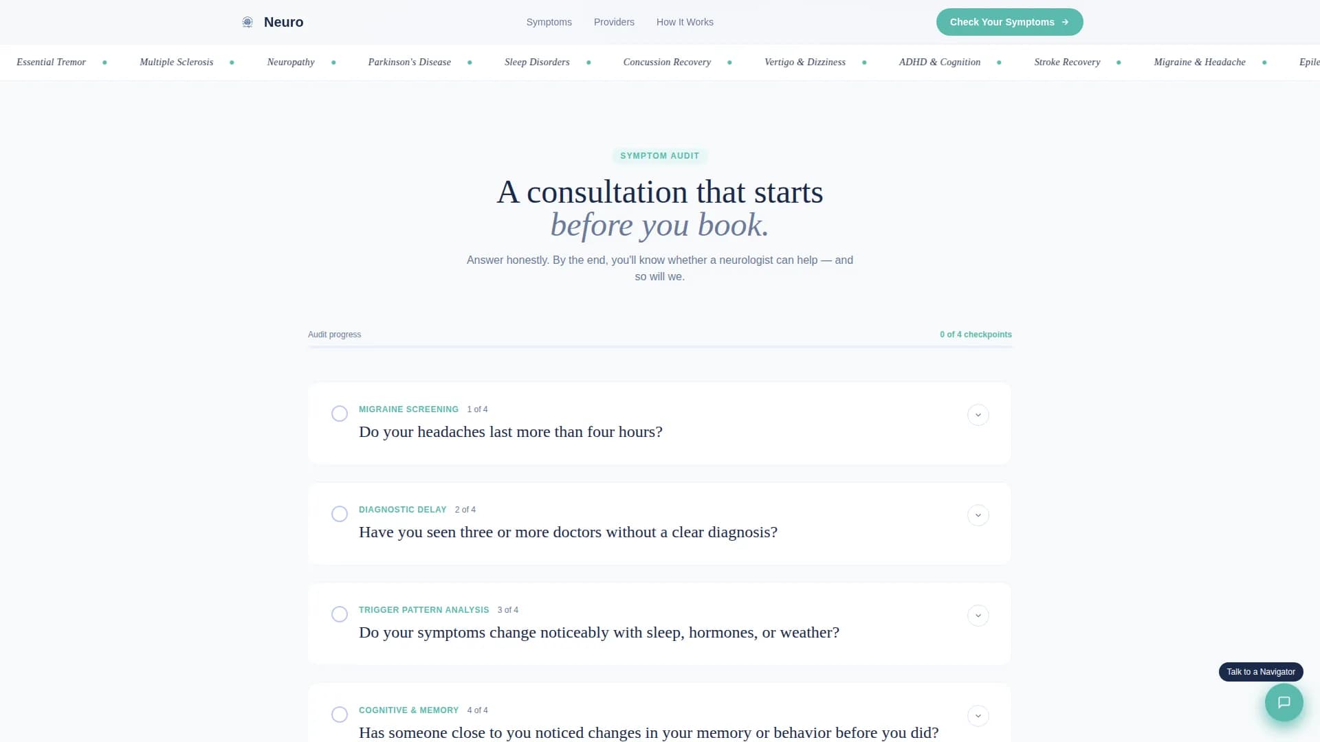 Neurology Medicine Reviews Website Template