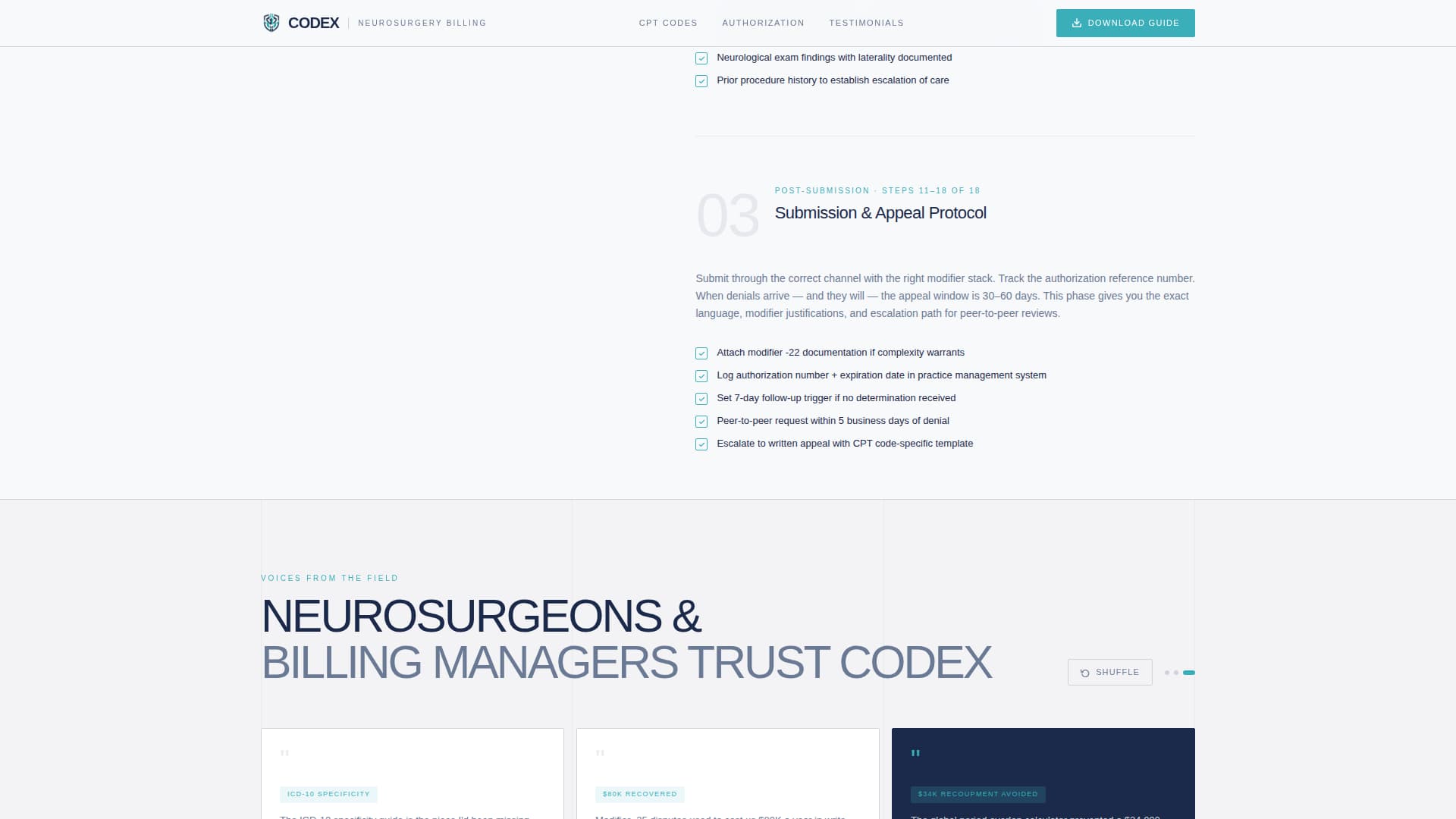 Neurosurgeon Reviews Website Template