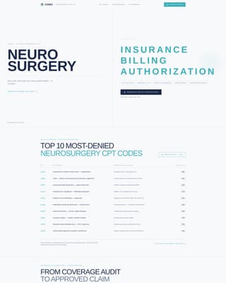 Neurosurgeon Reviews Website Template