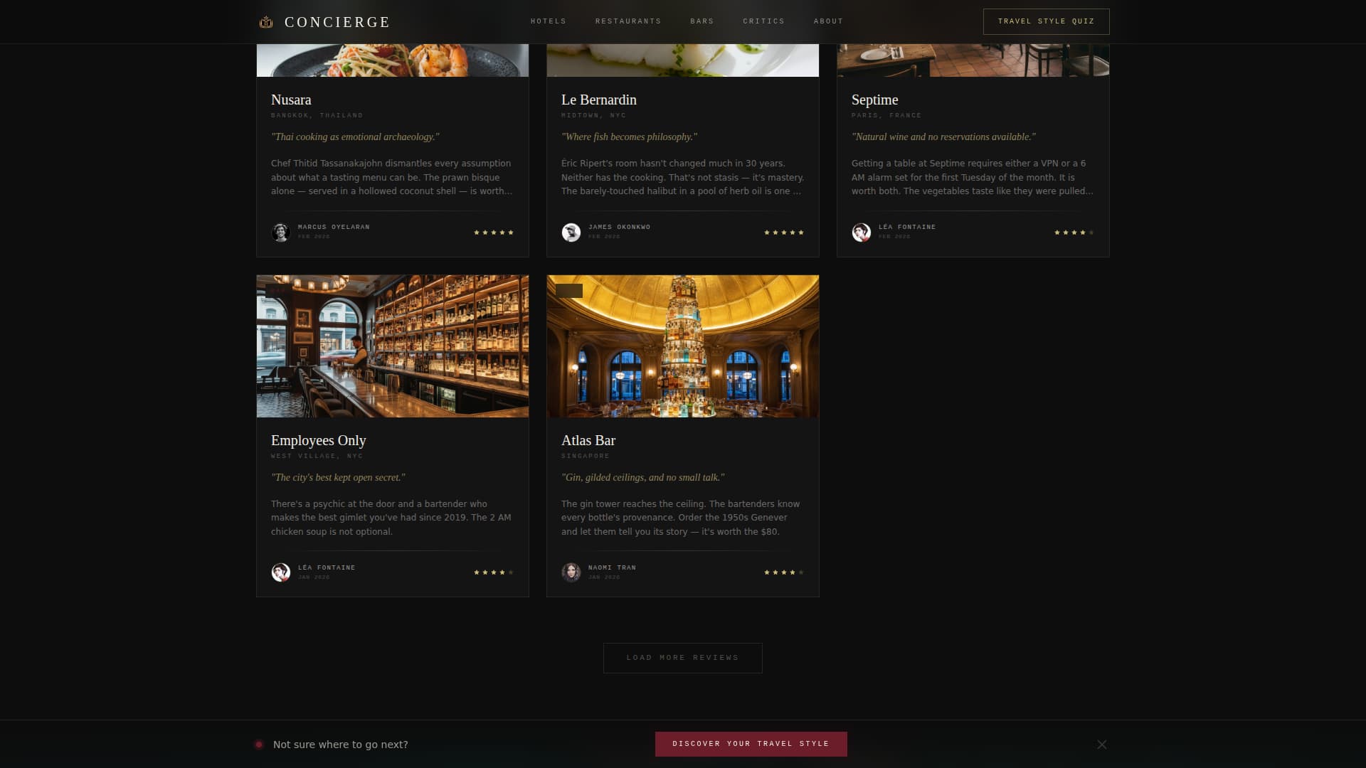 Concierge - Luxe Hospitality Landing Page Template