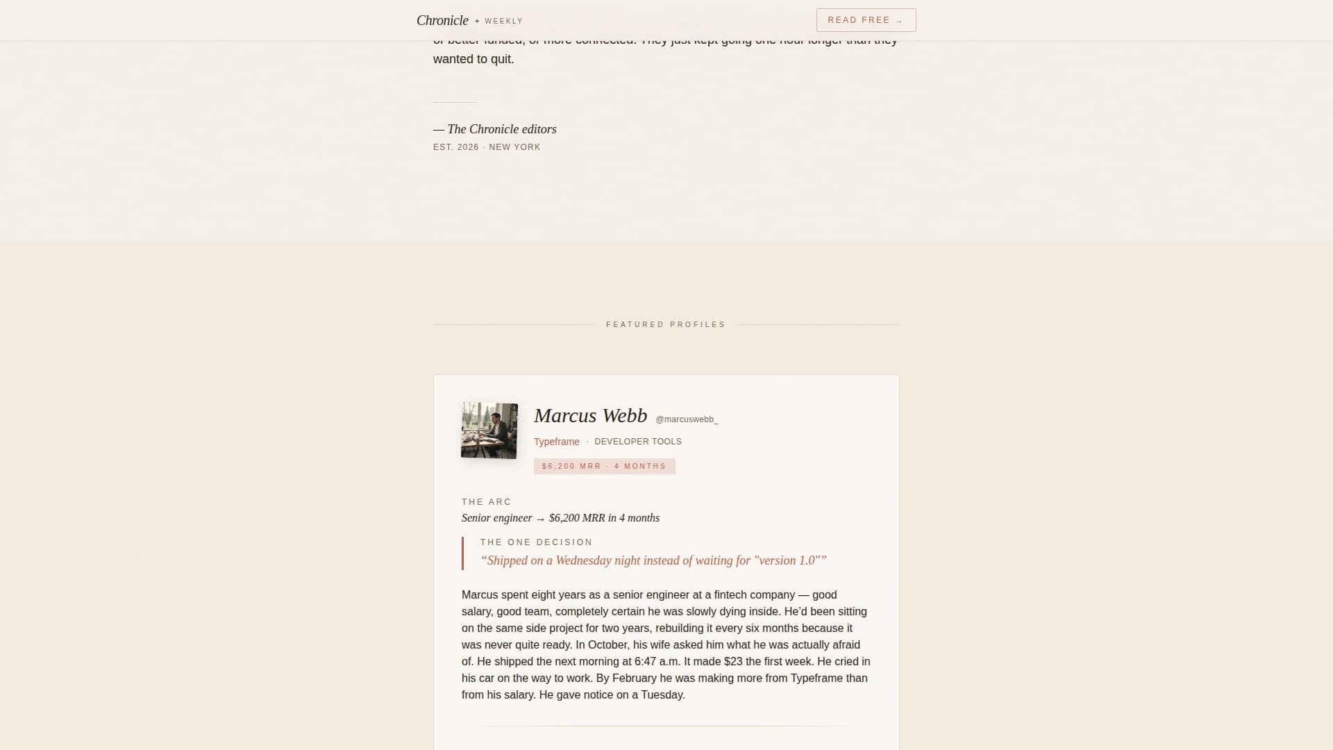 Indie - Highconverting Hacker Landing Page Template
