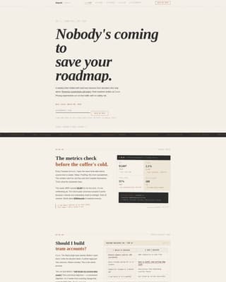 Indie — Expert Developer Landing Page Template