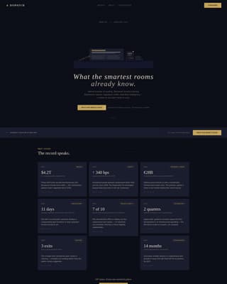 Dispatch - Cinematic Newsletter Landing Page Template