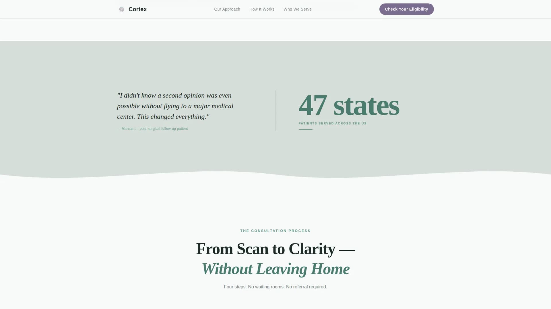 Neurosurgeon Reviews Website Template