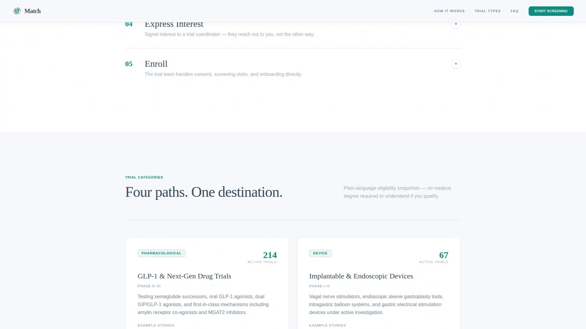 Obesity Care Specialist Professional Website Template