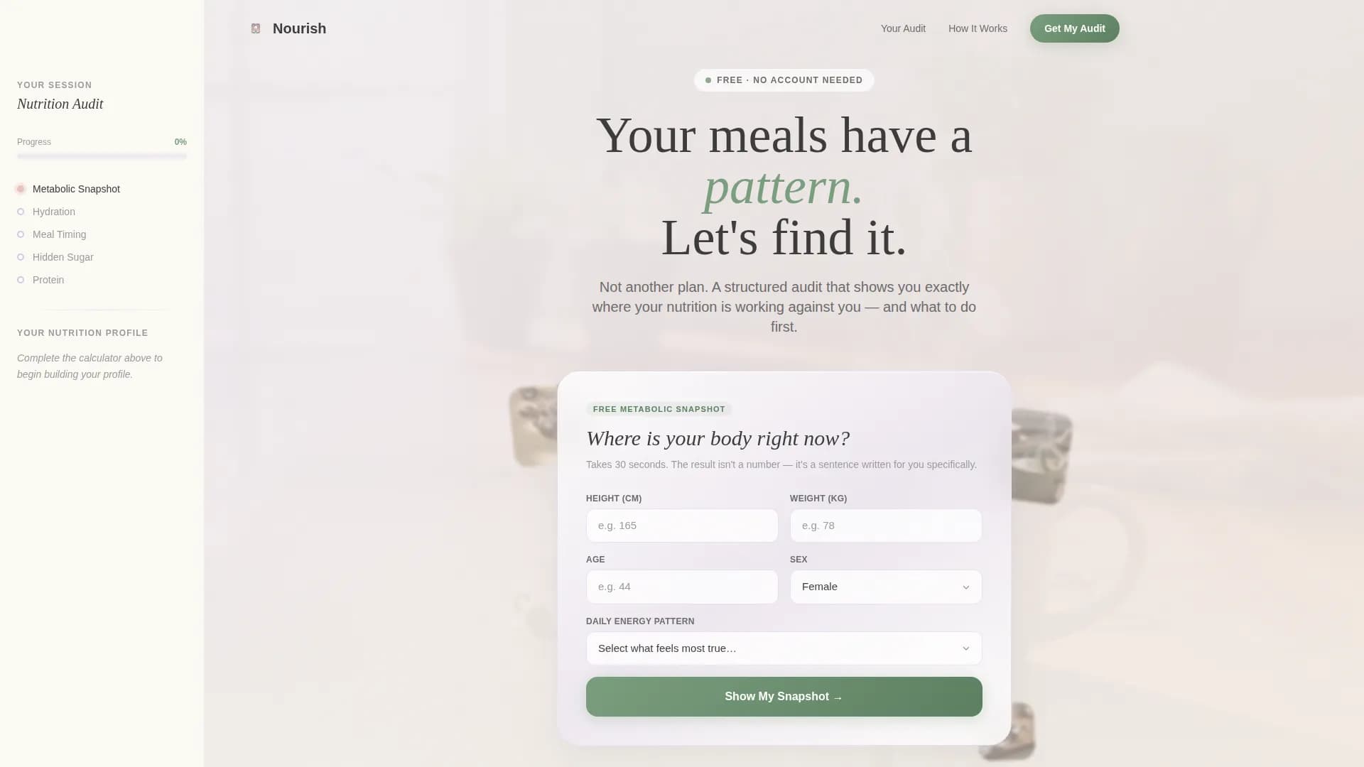 Obesity Care Cost Calculator Website Template