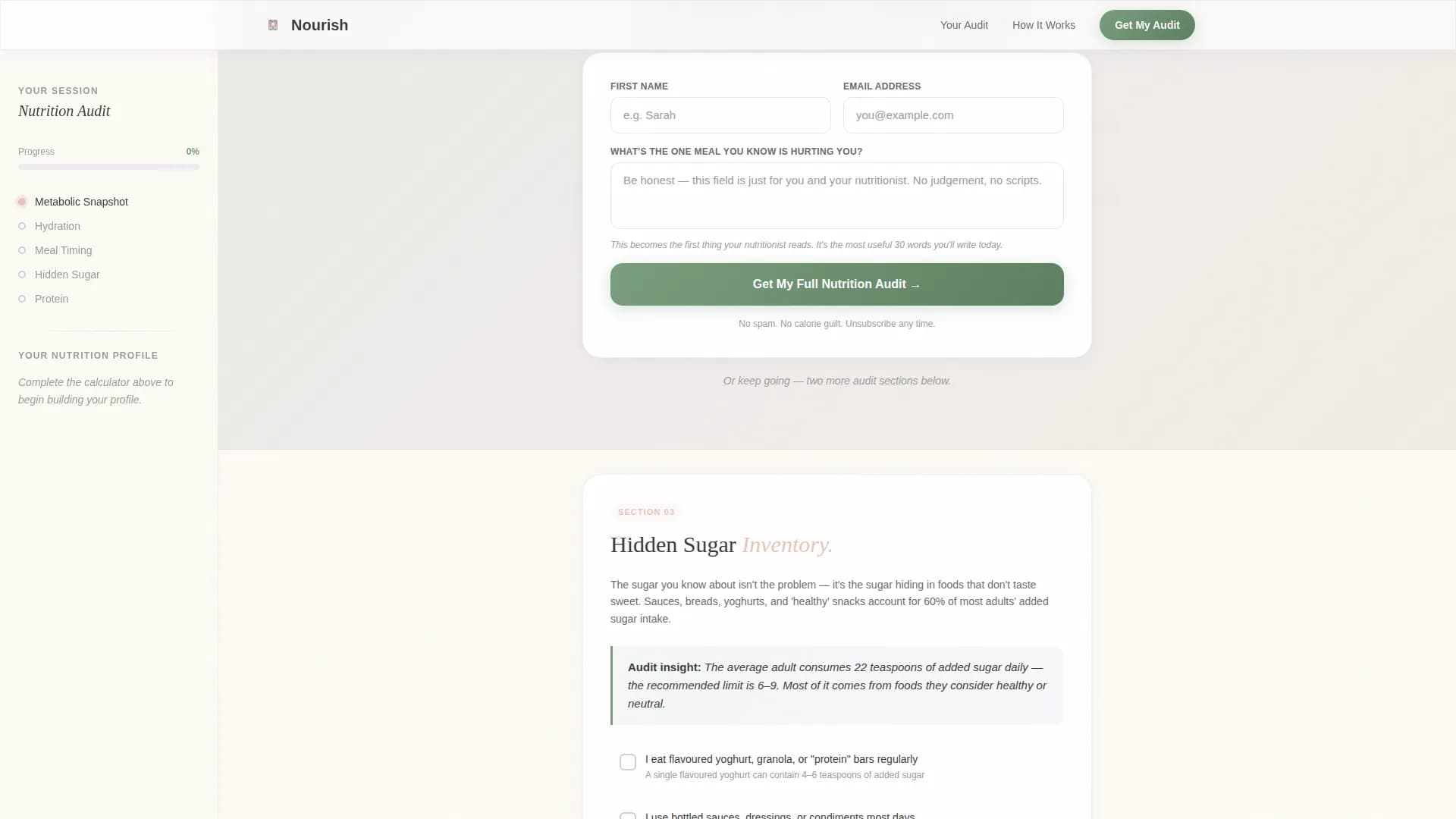 Obesity Care Cost Calculator Website Template