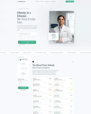 Obesity Care Professional Website Template