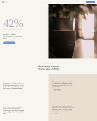 Obesity Care Professional Website Template