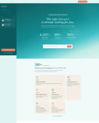 Locate - Provider Directory Landing Page Template