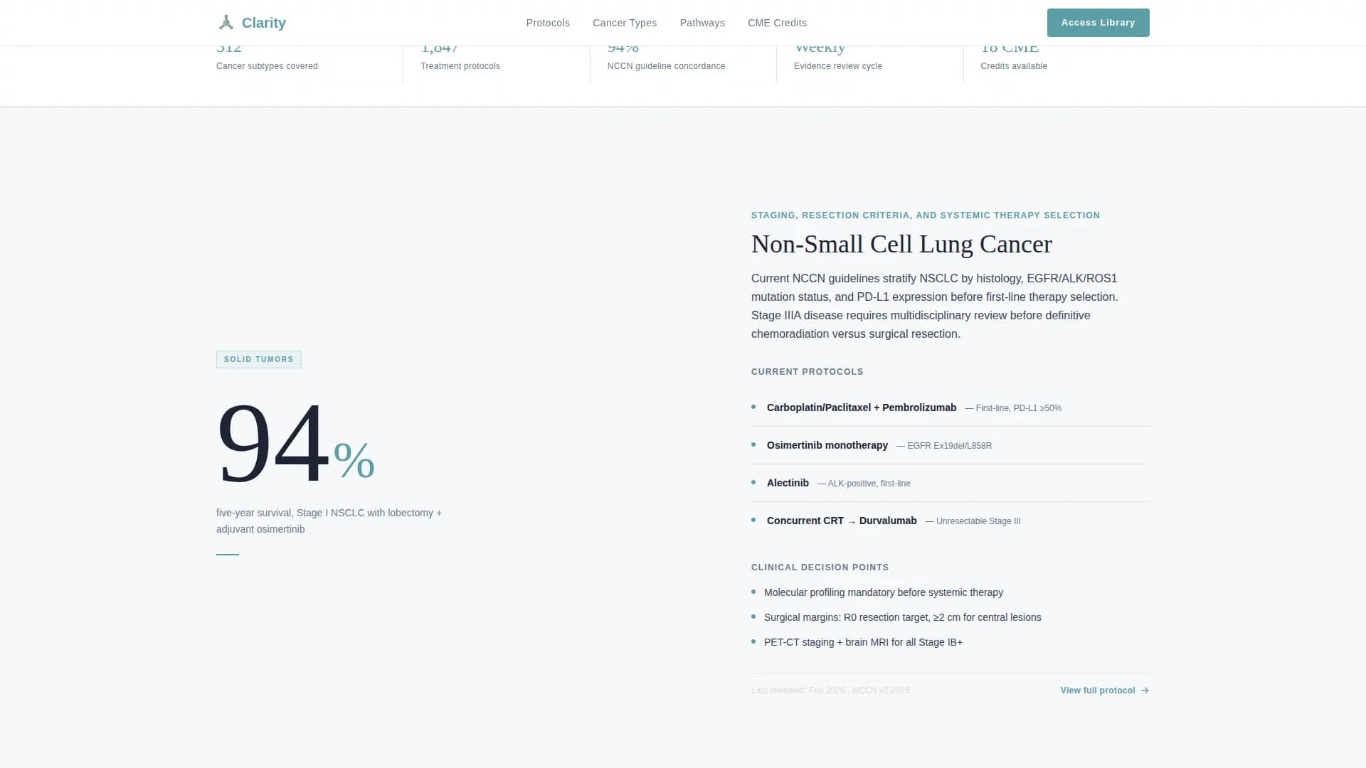 Oncologist Education Website Template